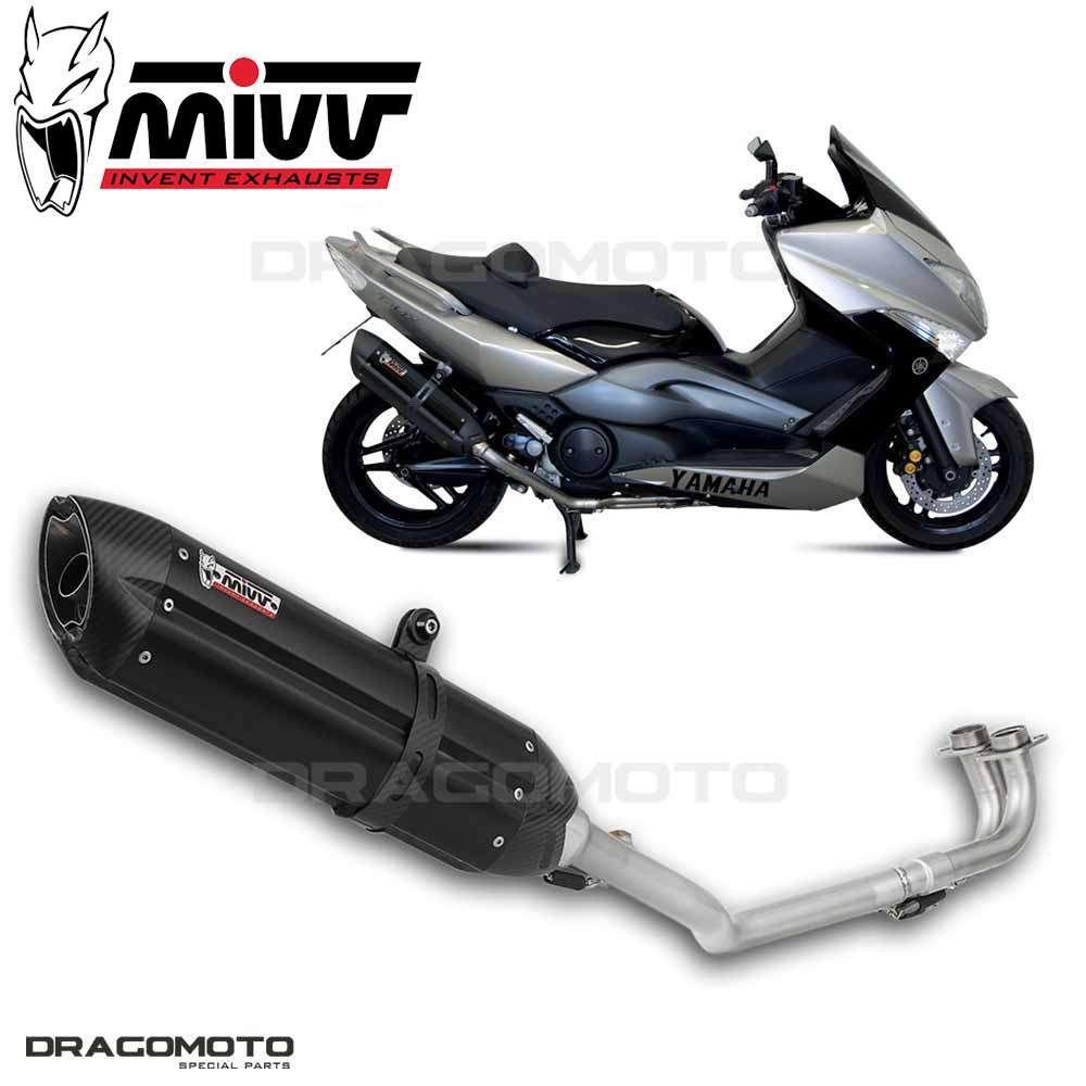Komplette Aupuff YAMAHA T-MAX 500 2010 2011 MIVV Suono Schwarz