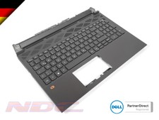 Dell G15 5510/5511/5515 Dark Palmrest  GERMAN Backlit Keyboard 0V256H  05TPPT