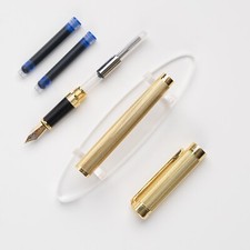 Jinhao Vintage Dragon Tintenroller - Grau-rot, 85 G Schwer | Mit Drachen-Motiv Für Tagebuch & Unterschriften