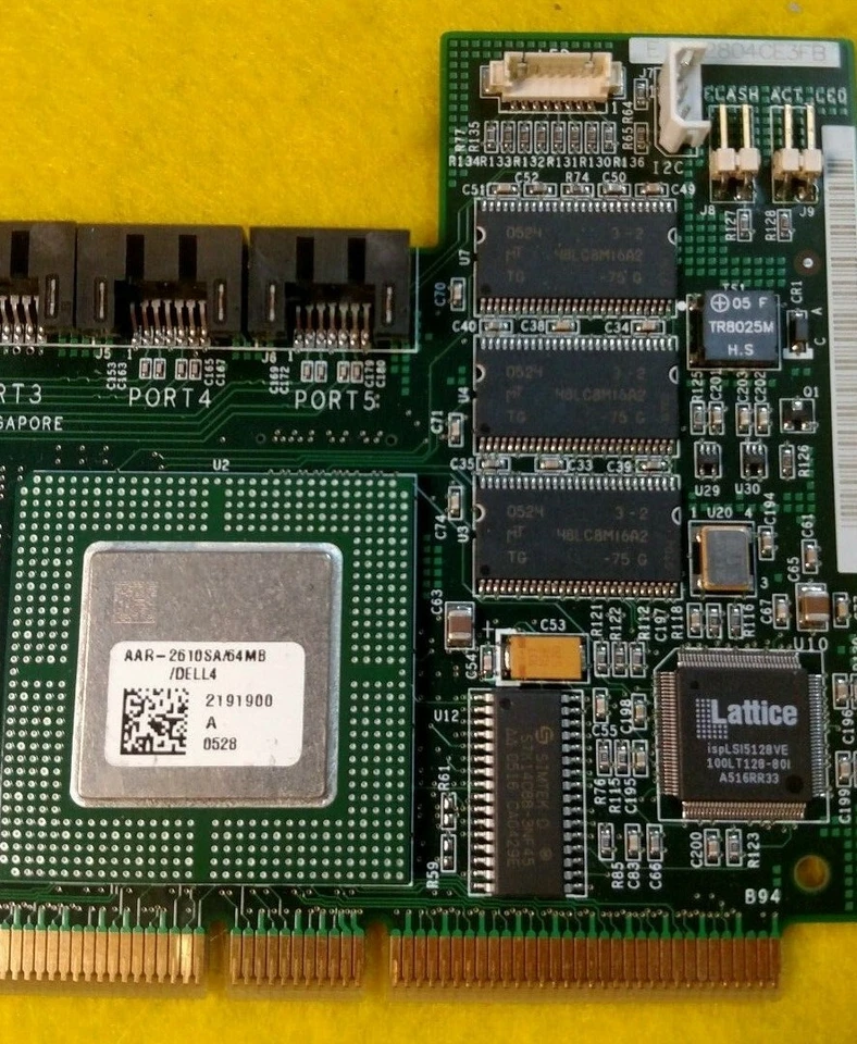 ADAPTEC 2610SA / 64MB 6-Port SATA Raid Controller (*) - Image 3 of 4