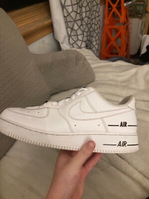 Nike Air Force double white 07' Nike basketball shoe Air force Size