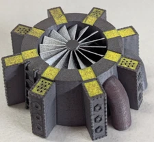 Motorized vent / cooling & heating tower / generator - grimdark [99]