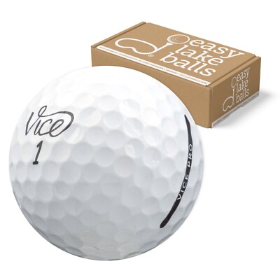 100 VICE PRO LAKEBALLS / GOLFBÄLLE - QUALITÄT AAA / AA