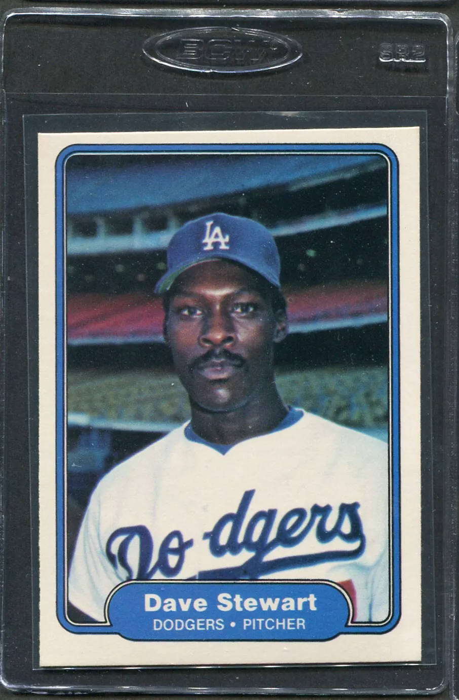 Dave Stewart trading card