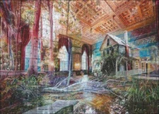 Heye In/Outside, Intruding House 1000 Piece Jigsaw Puzzle