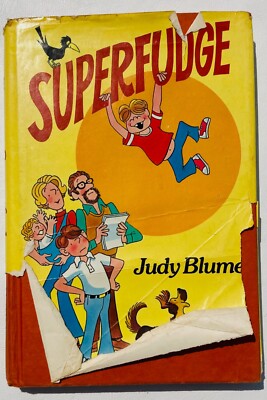 Superfudge by Judy Blume First Edition 1980 DUST JACKET HAS SERVED ITS PURPOSE X