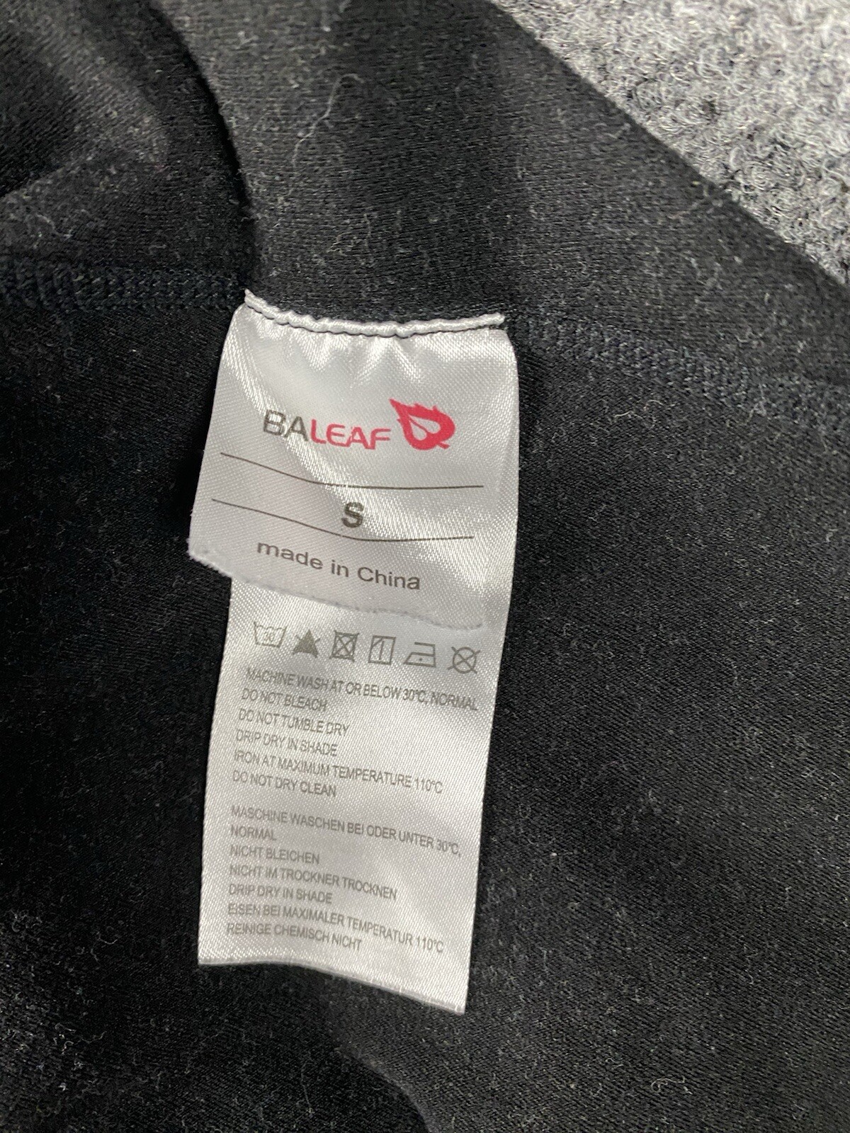 Baleaf Basic Compression Mock-Neck Pullover Shirt… - image 9