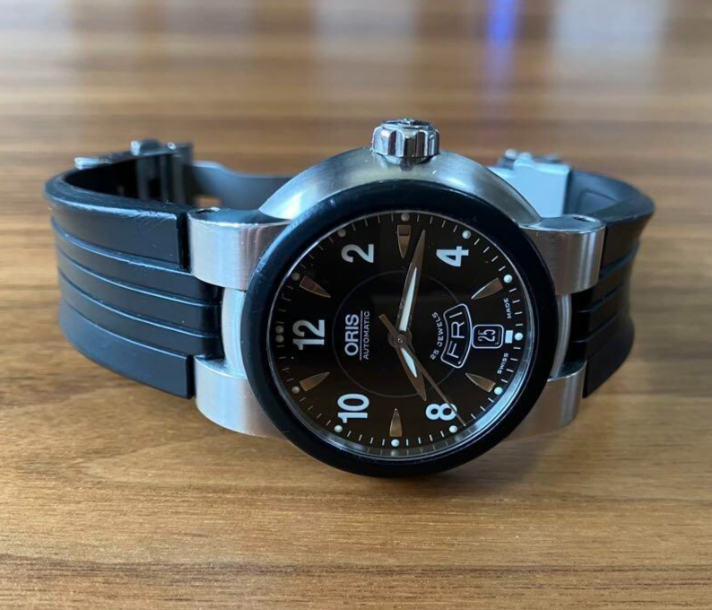 ORIS デイデイト7518-44 アナログ腕時計 楽天市場】オリス 7518-44 オリス デイデイト 腕時計 ステンレス