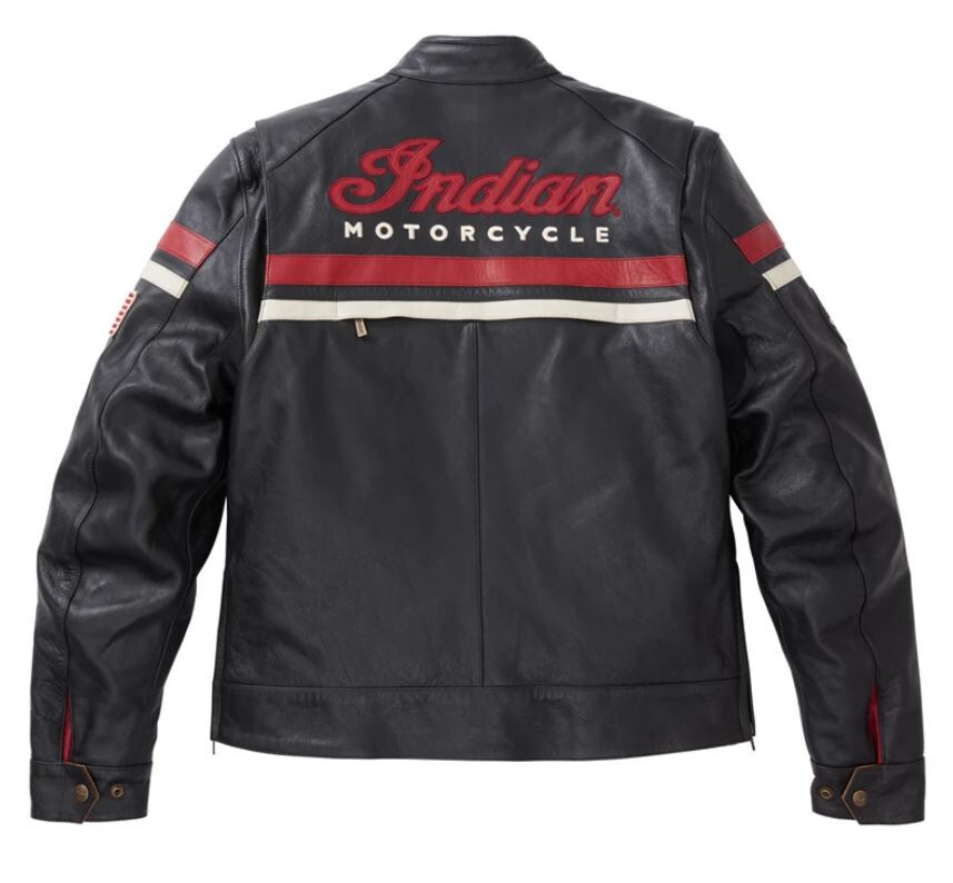 Indian Motorcycle Men's Freeway Jacket 2, Black Medium 286263403