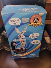 Telemania Bugs Bunny Animated Talking Cordless Telephone Looney Tunes Phone 