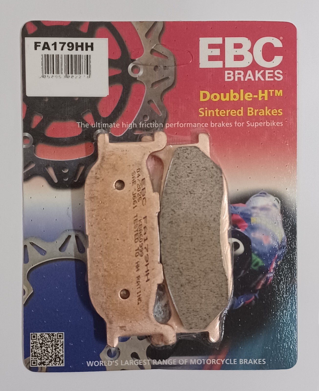 EBC Sintered FRONT Disc Brake Pads Fits YAMAHA XVS650 DRAGSTAR (1997 to 2007)