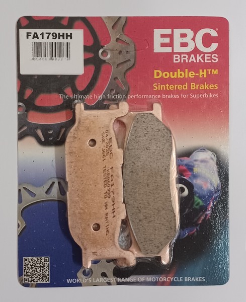 EBC Sinter Vordere BremsbeläGe Passend FüR Yamaha XVS650 Dragstar (1997 Zu 2007)-image