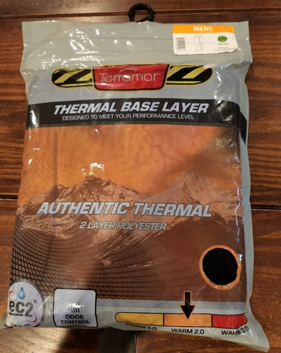 Terramar Men's Authentic Thermal Base Layer #8361 - Bottoms size 2XL 44/46