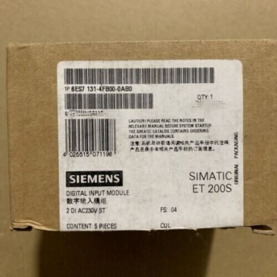 1PC New Siemens 6ES7 131-4FB00-0AB0 /6ES7131-4FB00-0AB0 Digital Input Module