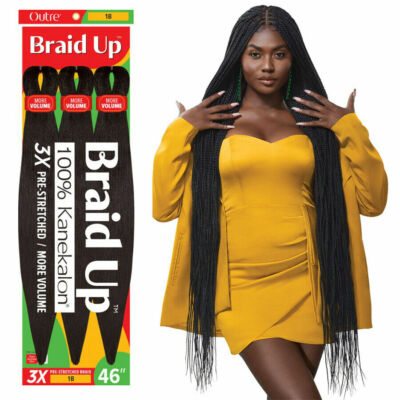 braiding outre stretched