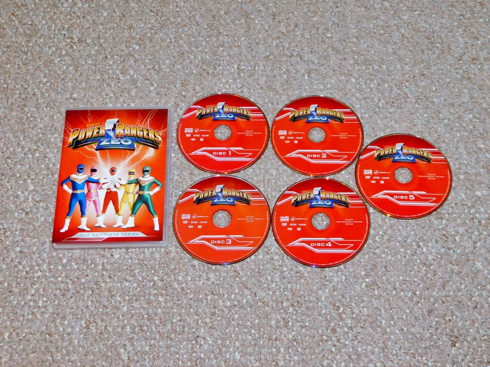 Mighty Morphin Power Rangers Seasons 4-7 DVD Box Set Complete Shout Factory MMPR Foto 2 de 4