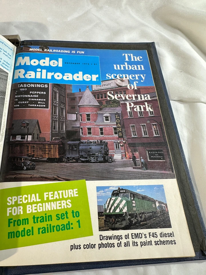 Model Railroader Magazine 1975 & 1977 with Binders - Image 2 of 4