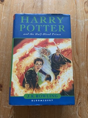 Harry Potter and the Half-Blood Prince by J.K. Rowling 1st Edition With Error!
