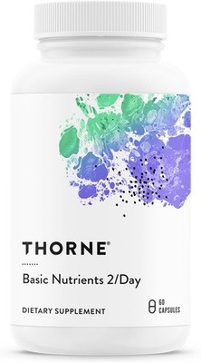 Basic Nutrients 2/Day-Comprehensive Daily MultiVitamin w/Optimal Bioavailability