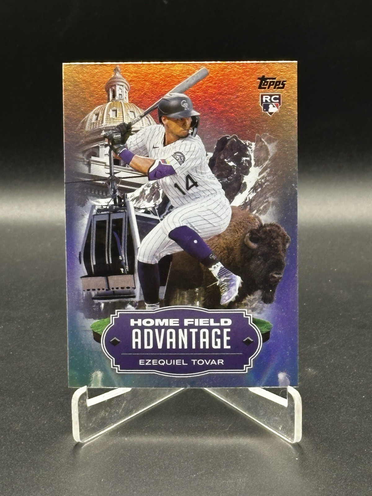 2023 Topps Update Series - Home Field Advantage Ezequiel Tovar #HA-22 (RC)