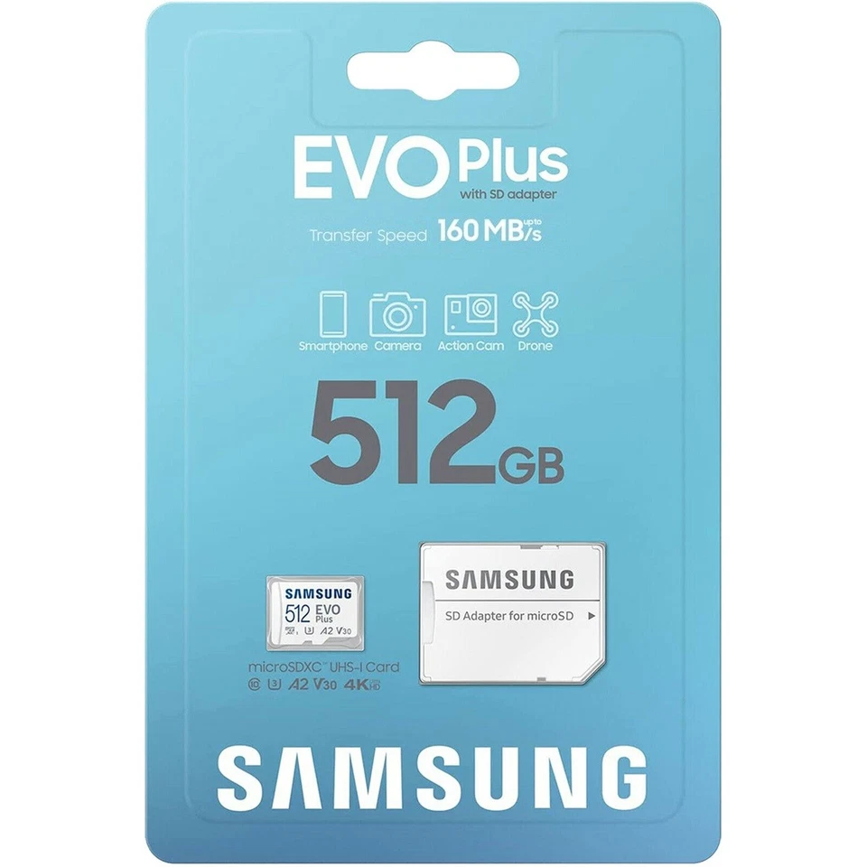 micro SD Speicherkarte 128GB 256GB 512GB 1TB Speicher Samsung Evo Pro Ultimate - Bild 4 von 4