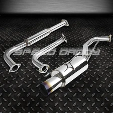 CAT BACK EXHAUST 4"BURNT TIP MUFFLER FOR 00-03 NISSAN MAXIMA V6 3.5L VQ35DE A33