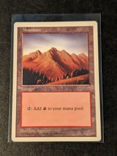 Gebirge (M.3) 5. Edition (5ED) Magic Karte Deutsch (Mountain (M.3) 1997