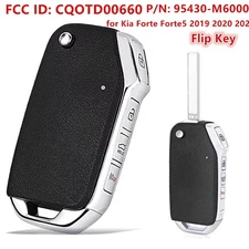 for 2019 2020 2021 KIA FORTE Smart REMOTE FLIP KEY FOB CQ0TD00660 95430-M6000
