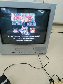 Nintendo Famicom HVC-001 Console 3 Games Box AC Adapter Set Good
