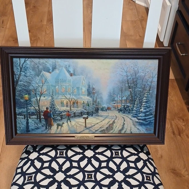 thomas kinkade holiday gathering products for sale | eBay