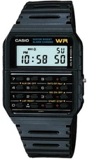 New Casio CA53W-1CR Calculator Unisex Watch - Black WR 50M CA53W-1