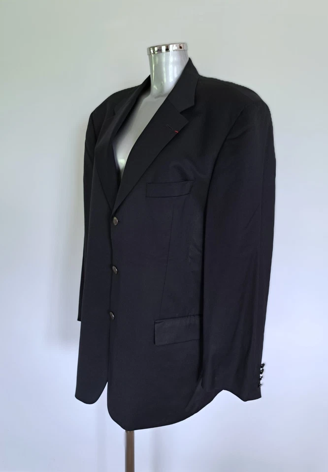 Hugo Boss Da Vinci Anzugjacke 100% Wolle Marine Gr. 54/56 - Bild 2 von 4