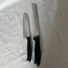 JA Henckels international silver cap, 8 inch Bread  knife 6 inch Santuko