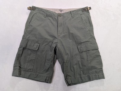 Carhartt Work In Progress Aviation Cargo Shorts Size 30 Green
