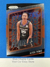 2024 #7 Alyssa Thomas Panini Prizm WNBA Fearless Insert Sun