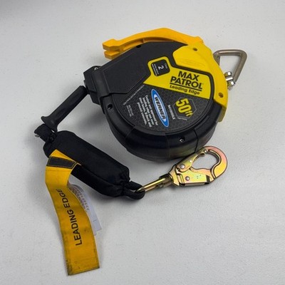 Werner 50' Ft Max Patrol Self-Retracting Lifeline Galvanized Cable R410050LE