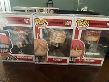 Funko Pop Chainsaw Man , Makima , Power LOT of 3