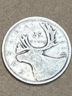 1938 Canadian Silver Quarter Pre -WWII  (lot 660)