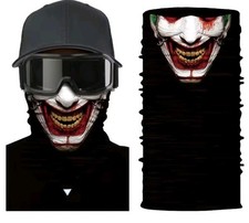 Motorcycle Cycling Riding Scarf Bandana Neck Tube Snood Balaclava Half Face Mask