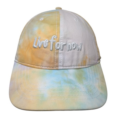 #ad #ad Live For Now Slideback Baseball Cap Multicolor One Size Adjustable Embroidered $20.00
