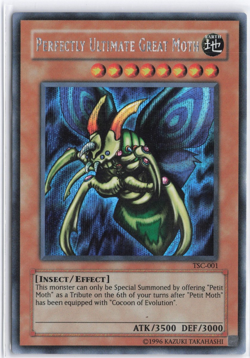 Yugioh - Perfectly Ultimate Great Moth (The Sacred Cards) TSC-001