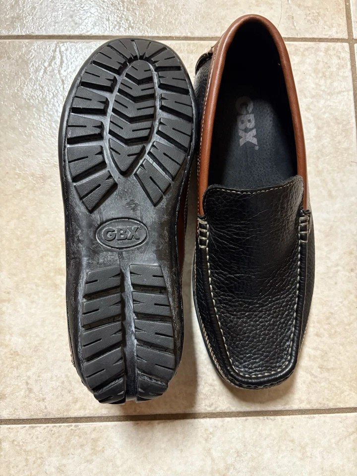 Мужские кожаные слипоны GBX 8,5 - Изображение 3 из 4