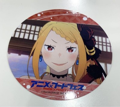 Re:Zero Priscilla Coaster Limited Edition Collectible Anime Merchandise