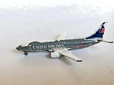Vintage SCHABAK 1:600 DIECAST United Airlines - Boeing 737 #925/23 - No Box