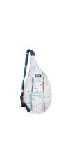 KAVU Rope Sling Crossbody Bag/Pack. RARE Icy Gray Color, NWT 
