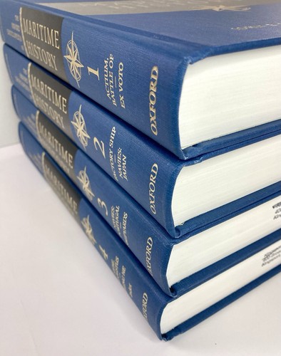 The Oxford Encyclopedia of Maritime 4 Volume Set John B Hattendorf (Ex-Library) - Picture 17 of 24