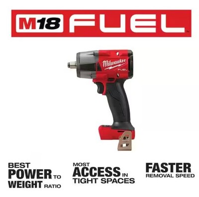 Milwaukee M18 FUEL 1/2'' Mid-Torque Impact Wrench 2962-20 (Tool Only) ** BNIB **