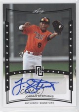 2014 Leaf Perfect Game Showcase Auto Black Jordan Stephens #A-JS2 Auto 0a7