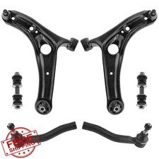 TRQ Front Steering Kit Control Arm Ball Joint Sway Bar Tie Rod Toyota Echo