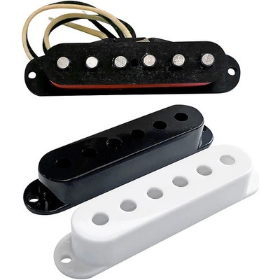 Habanero Pickups by Grover Jackson Serrano Single Coil Pickup BlackWhite Neck